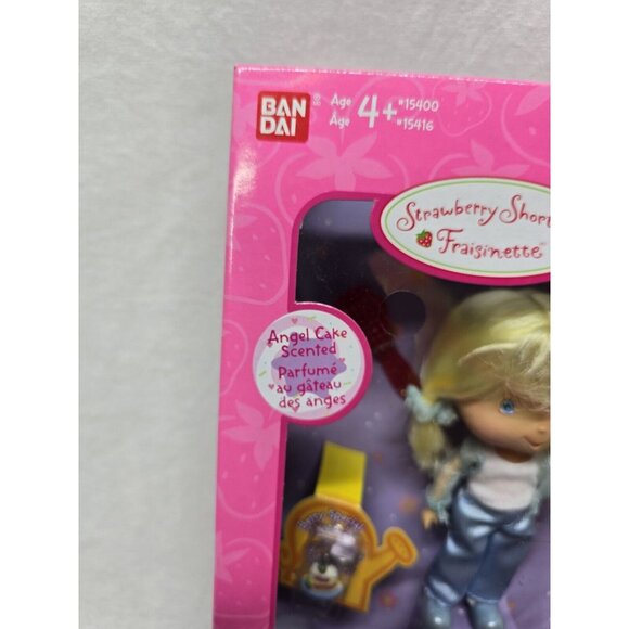 Vintage Strawberry Shortcake Berry Best Friends ANGEL CAKE Bandai Charm 2003 - Picture 5 of 12